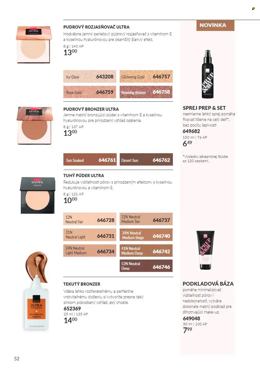 Leták Avon - 1.10.2026 - 31.10.2026. Strana 52