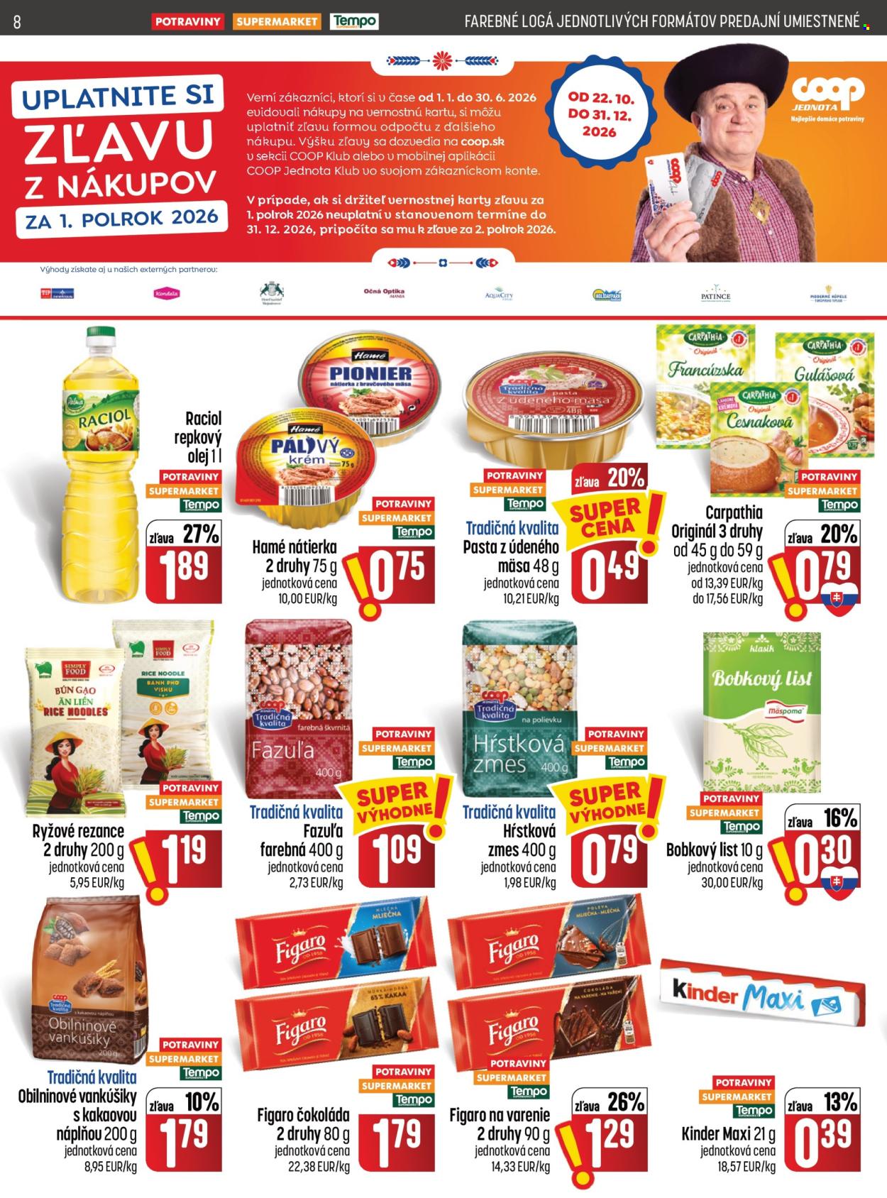 Leták COOP Jednota - 8.10.2026 - 14.10.2026. Strana 8