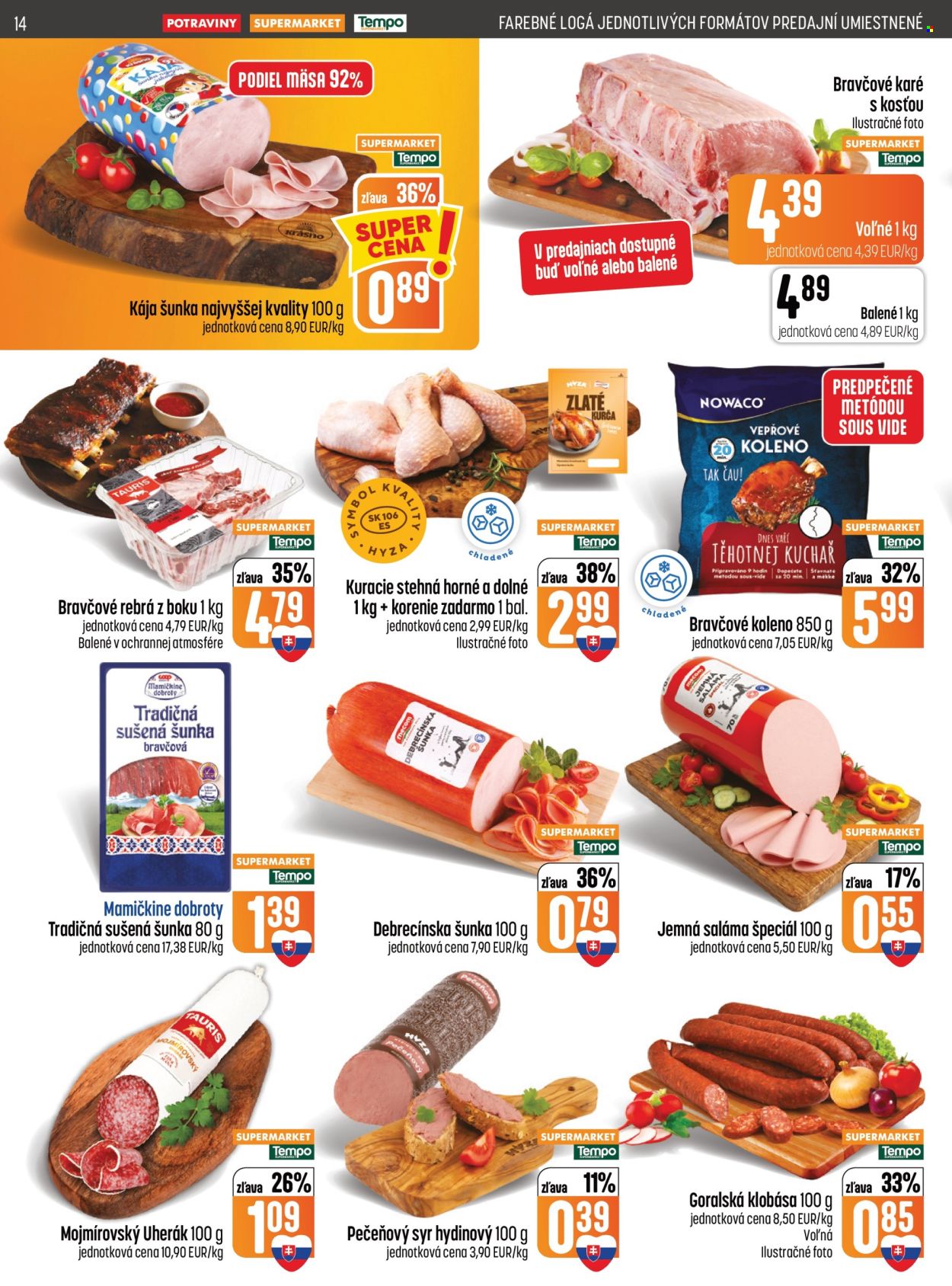 Leták COOP Jednota - 8.10.2026 - 14.10.2026. Strana 14
