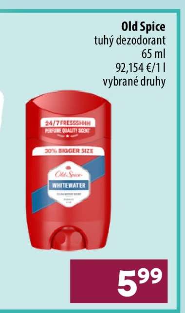 Old Spice tuhý dezodorant