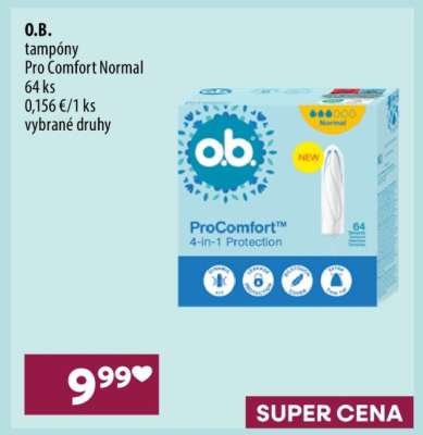 O.B. Pro Comfort Normal