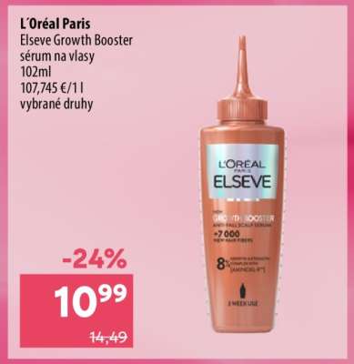 L'Oréal Paris Elseve Growth Booster sérum na vlasy