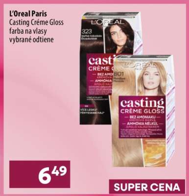 L'ORÉAL PARIS casting CRÈME GLOSS