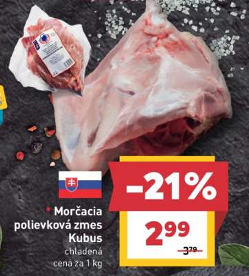 Morčacia polievková zmes Kubus