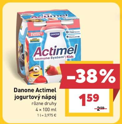 Danone Actimel jogurtový nápoj