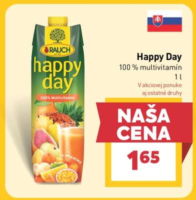 Happy day 100% multivitamín