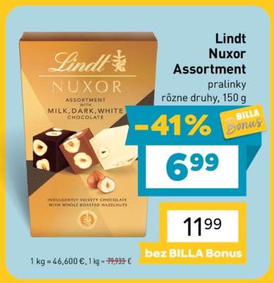 Lindt Nuxor Assortment
