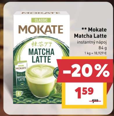 MOKATE MATCHA LATTE