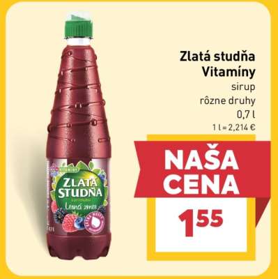 Zlatá studňa Vitamíny