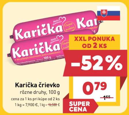 Karička črievko