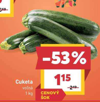 Cuketa voľná 1 kg