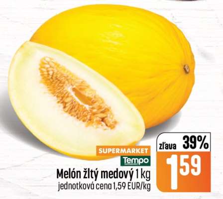 Melón žltý medový 1 kg