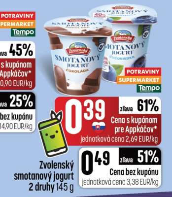 Zvolenský smotanový jogurt