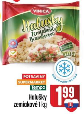 Halušky zemiakové