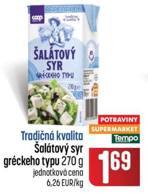 Šalátový syr gréckeho typu