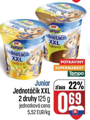 Junior Jednotáčik XXL