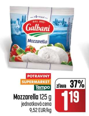 Mozzarella 125 g
