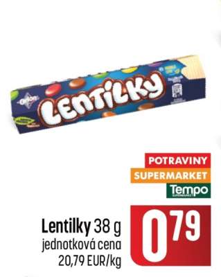 Lentilky 38 g