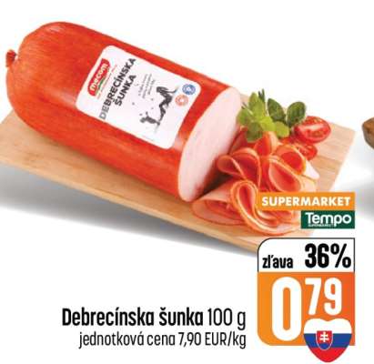 Debrecínska šunka 100 g