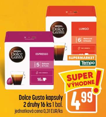 Dolce Gusto kapsuly
