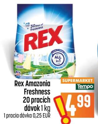 Rex Amazonia freshness,