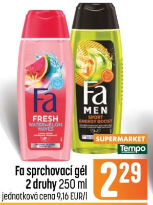 FA Sprchovací gél