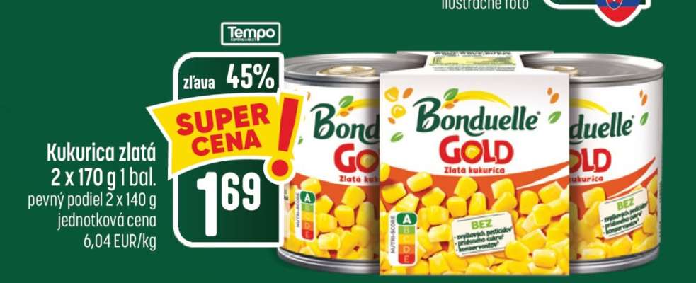 Bonduelle Gold Zlatá kukurica