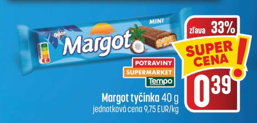 Margot tyčinka 40 g