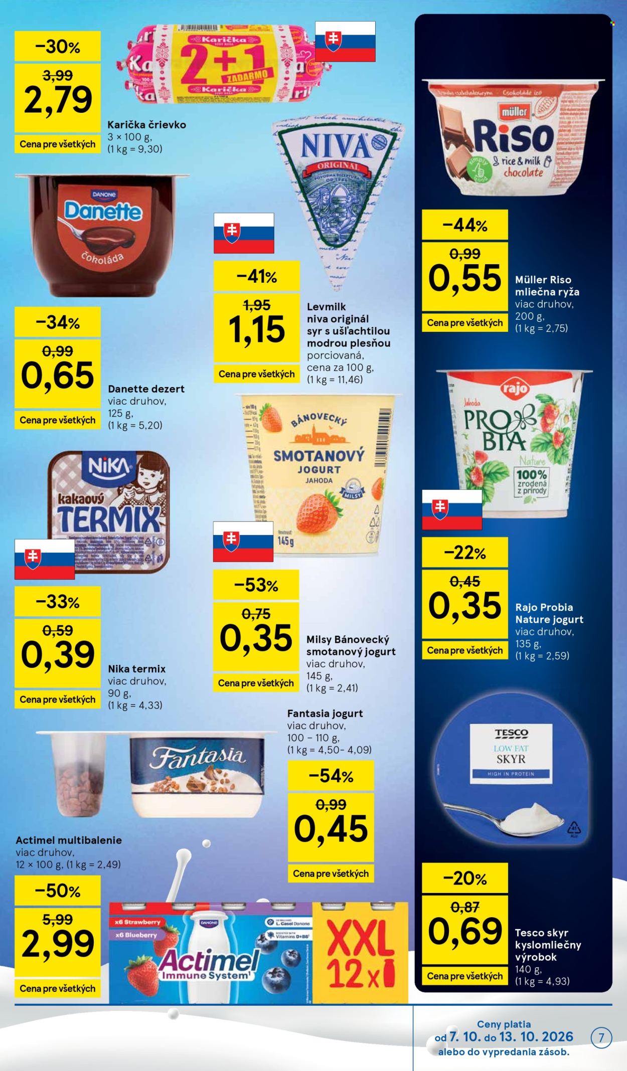 Leták TESCO - 7.10.2026 - 13.10.2026. Strana 7