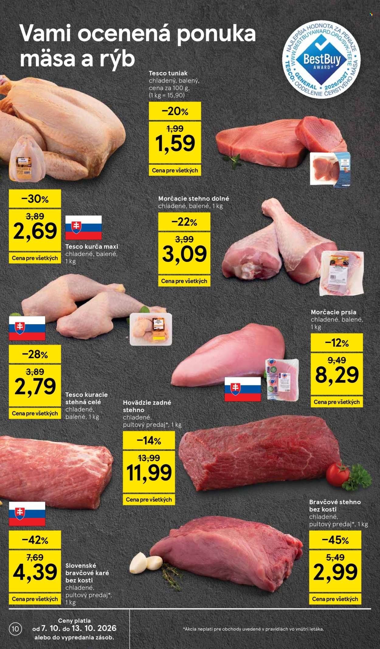 Leták TESCO - 7.10.2026 - 13.10.2026. Strana 10