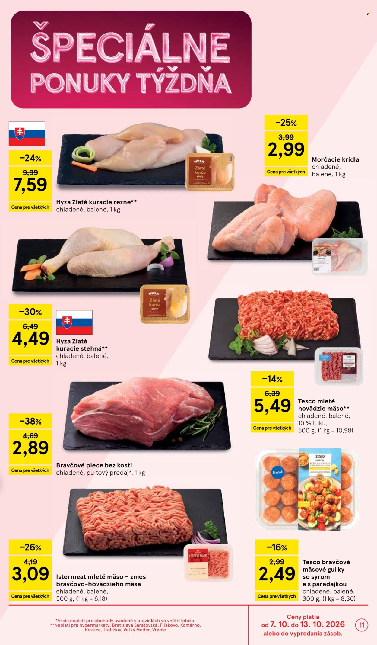 Leták TESCO - 7.10.2026 - 13.10.2026. Strana 11