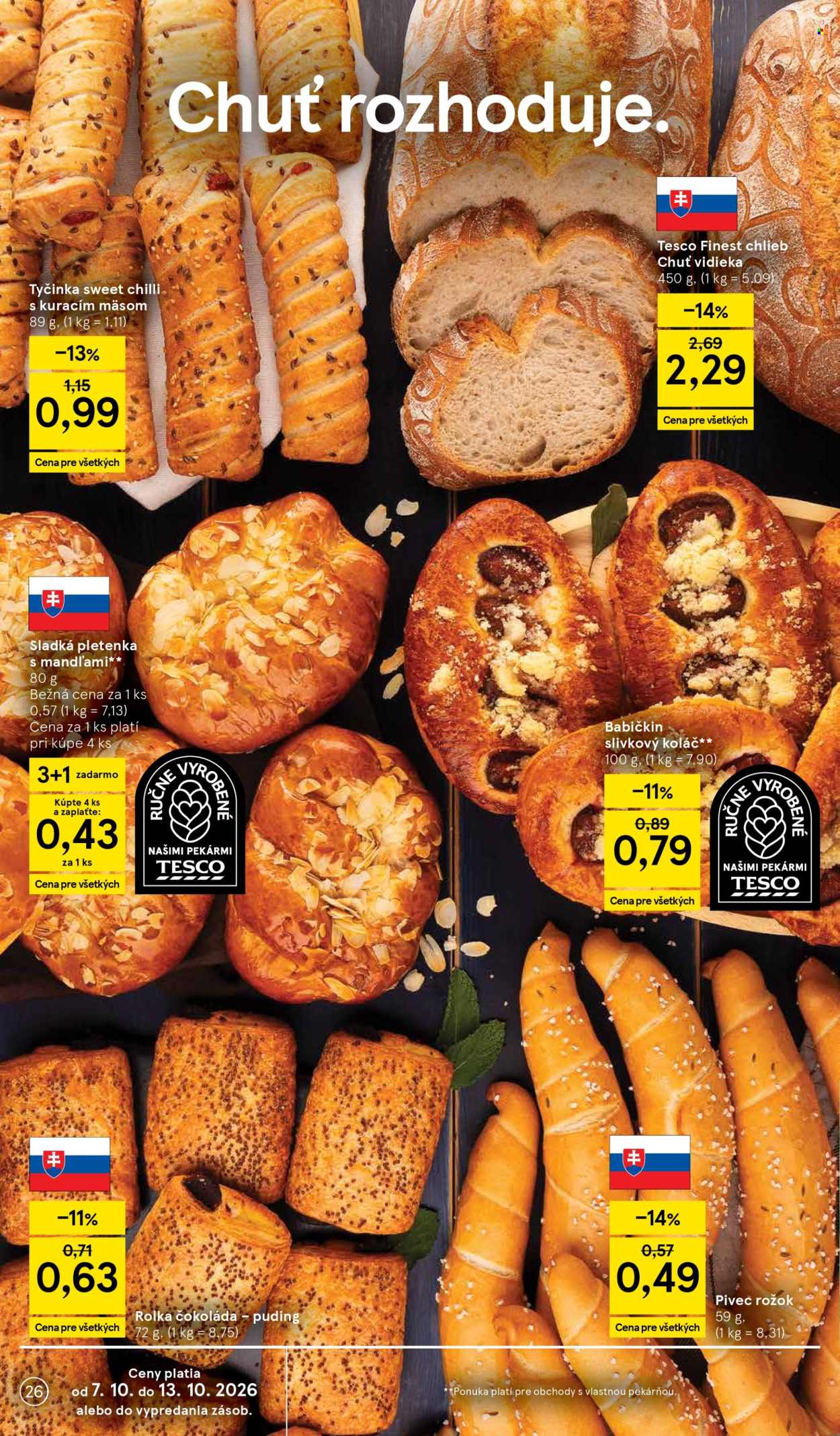 Leták TESCO - 7.10.2026 - 13.10.2026. Strana 26