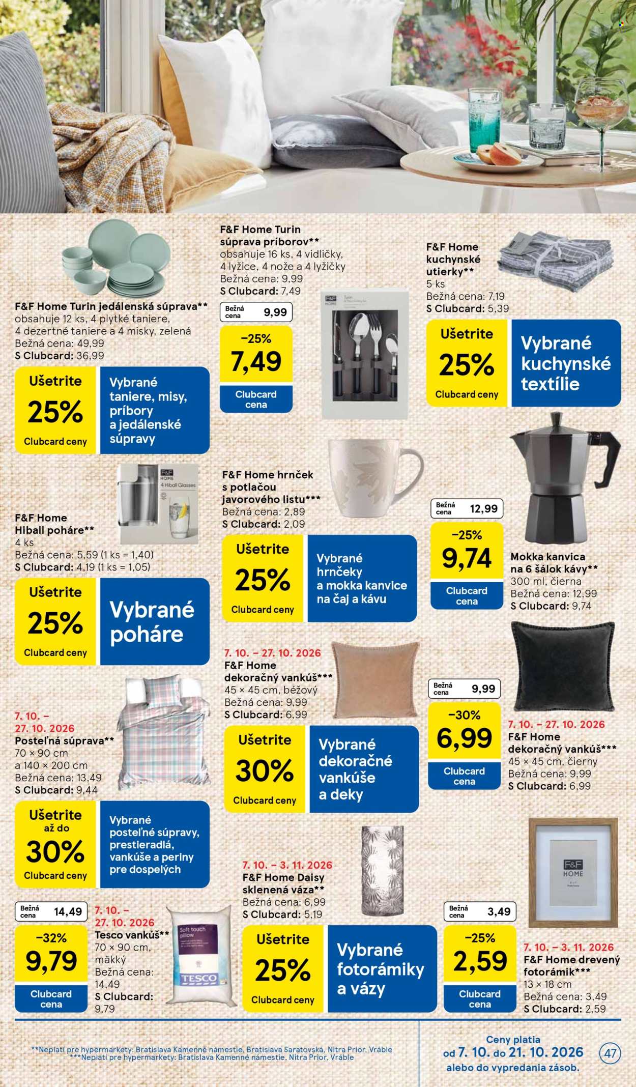 Leták TESCO - 7.10.2026 - 13.10.2026. Strana 47