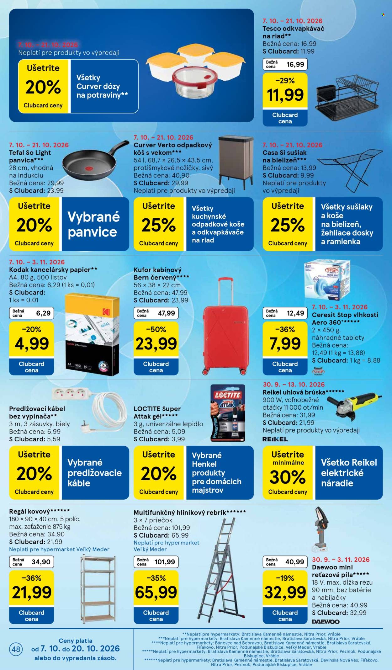 Leták TESCO - 7.10.2026 - 13.10.2026. Strana 48