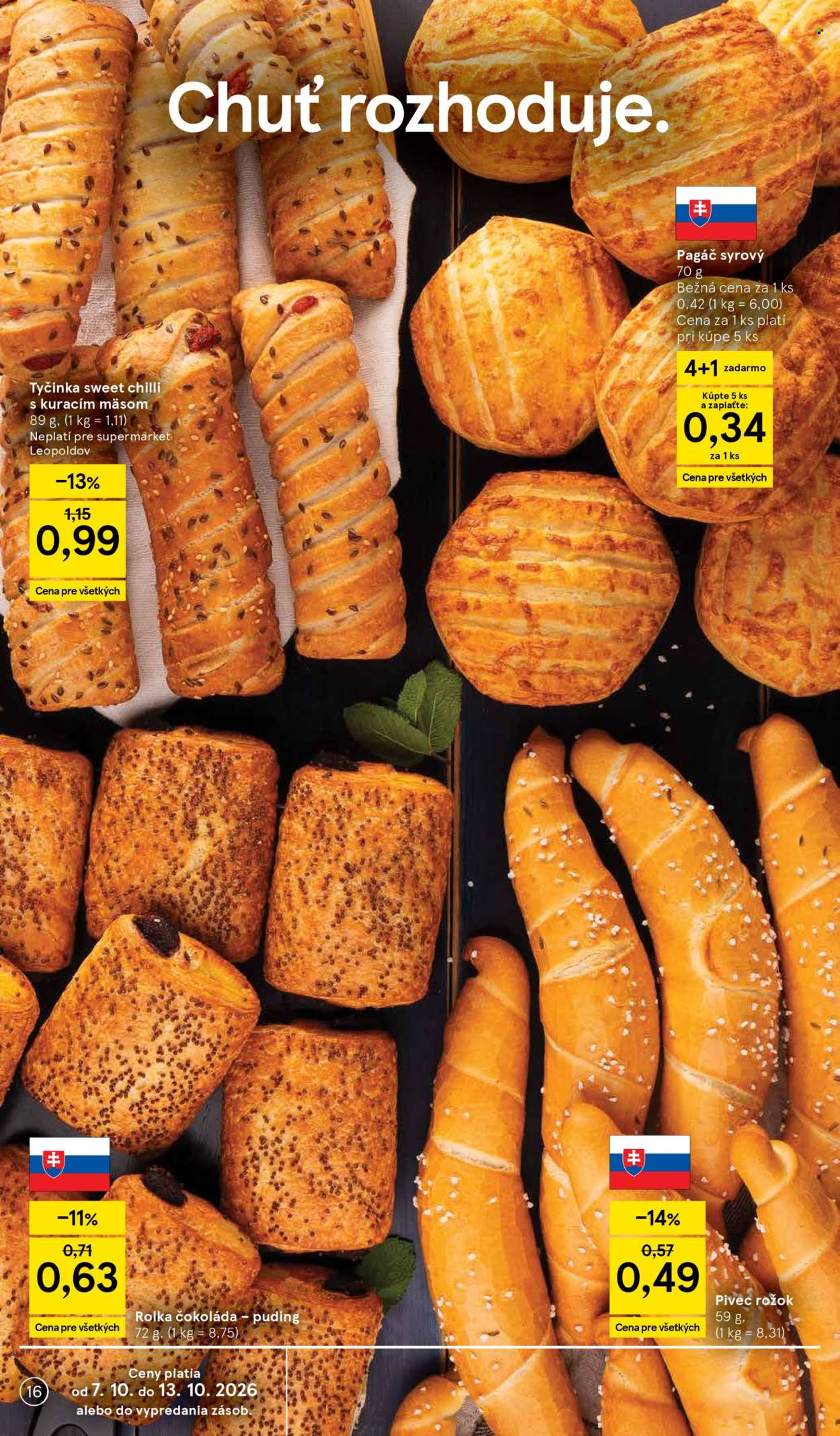 Leták TESCO supermarket - 7.10.2026 - 13.10.2026. Strana 16