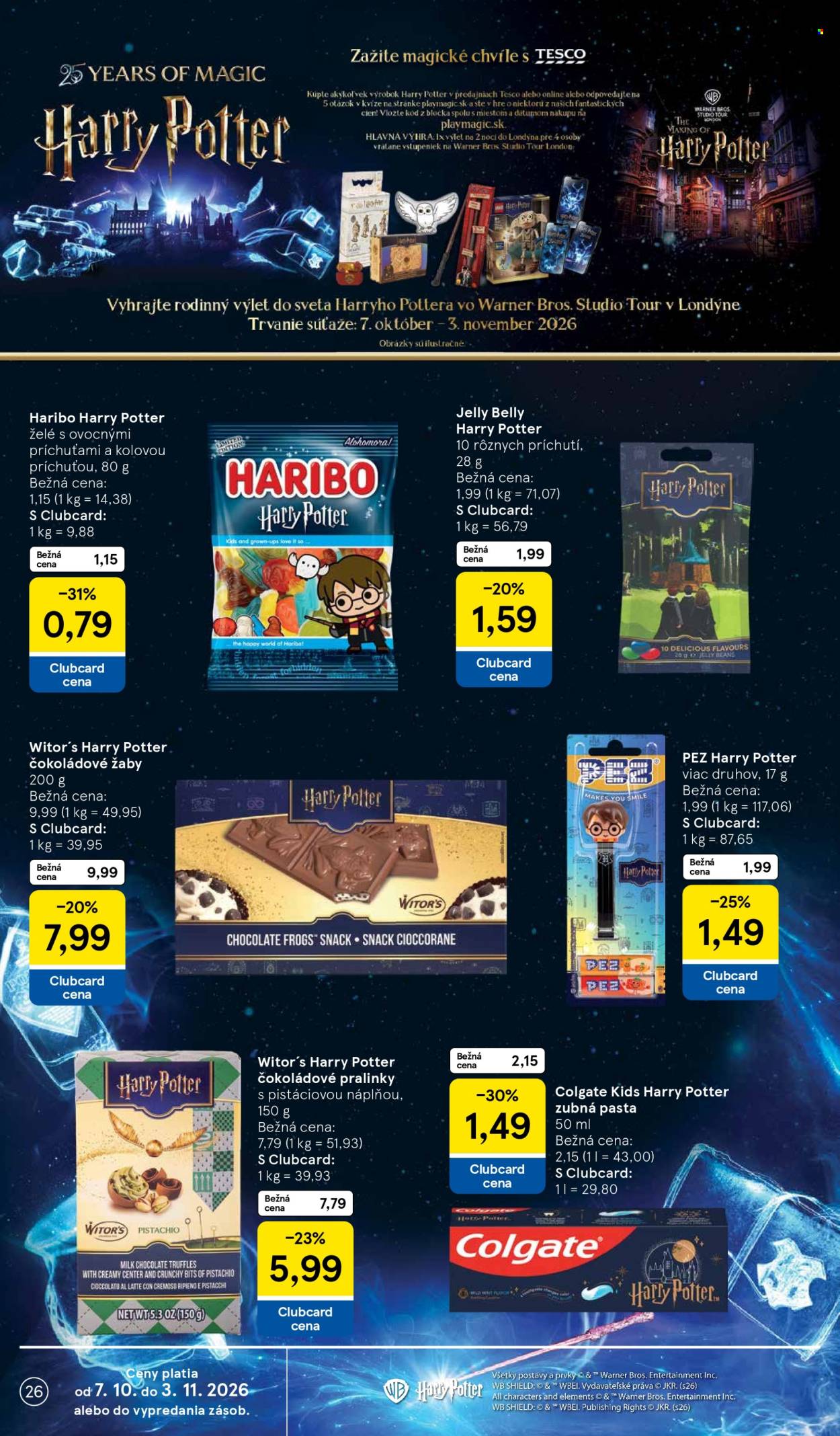 Leták TESCO supermarket - 7.10.2026 - 13.10.2026. Strana 26