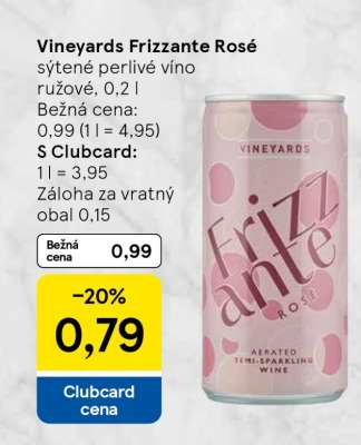 Vineyards Frizzante Rosé