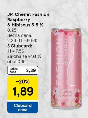 JP. Chenet Fashion Raspberry & Hibiscus 5,5 %