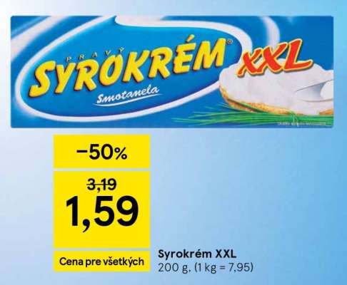 SYROKRÉM XXL