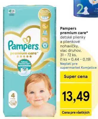 Pampers premium care