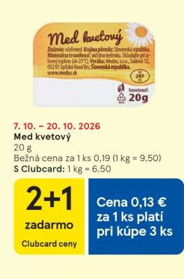 Med kvetový