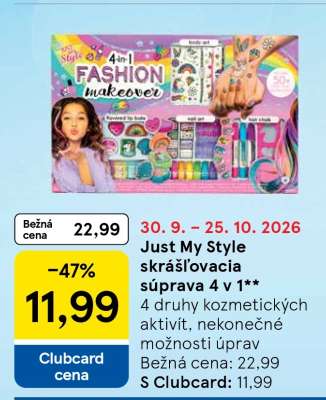 Just My Style skrášľovacia súprava 4 v 1**