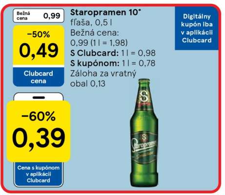 Staropramen 10°