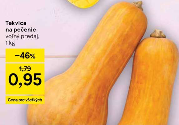 Tekvica na pečenie