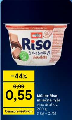 MÜLLER RISO Mliečna ryža