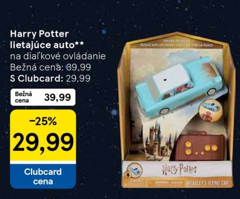 Harry Potter lietajúce auto**