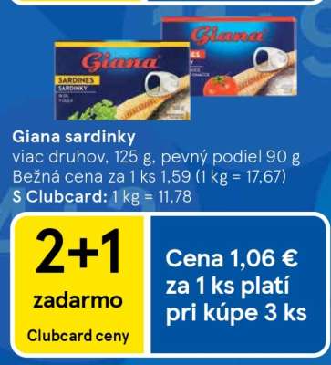 GIANA SARDINKY