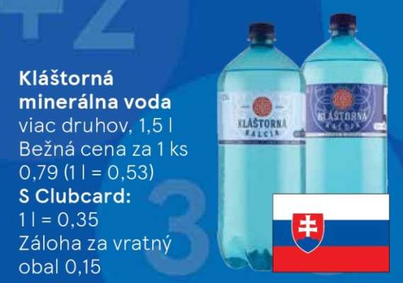 Kláštorná minerálna voda