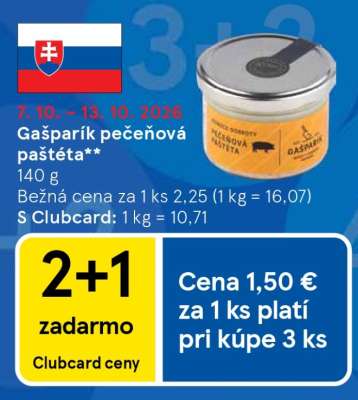 Gašparík pečeňová paštéta