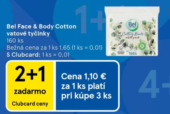 Bel Face & Body Cotton vatové tyčinky